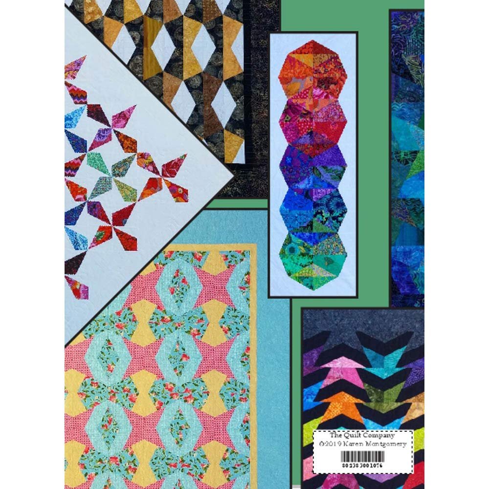 Crazier Eights Playbook: Companion Book for Creative Grids Crazier Eights Quilting Template Set by Karen Montgomery
