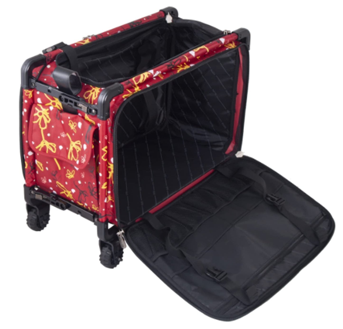 Tutto 20" Medium Sewing fMachine Bag on Wheels in Orange