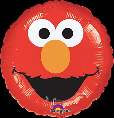 5 Count Elmo Foil Balloon