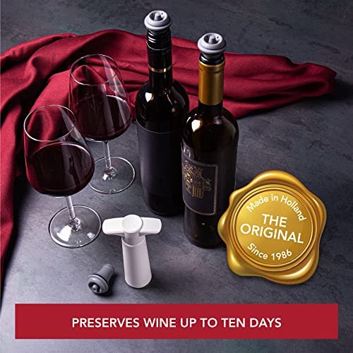 Vacu Vin Wine Saver Pump with 4 Vacuum Stoppers and PureWine Histamine/Sulfite Filter