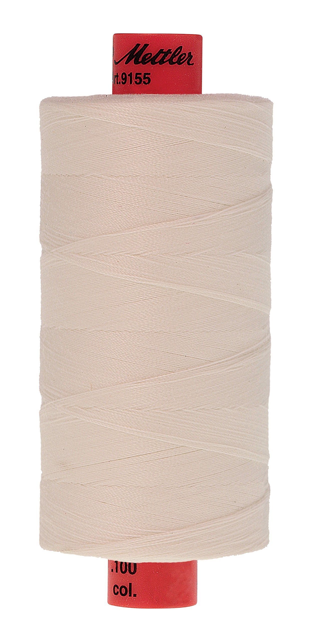Mettler Metrosene Old Number 1155-0001 Poly Thread, 1000m/1094 yd, Eggshell