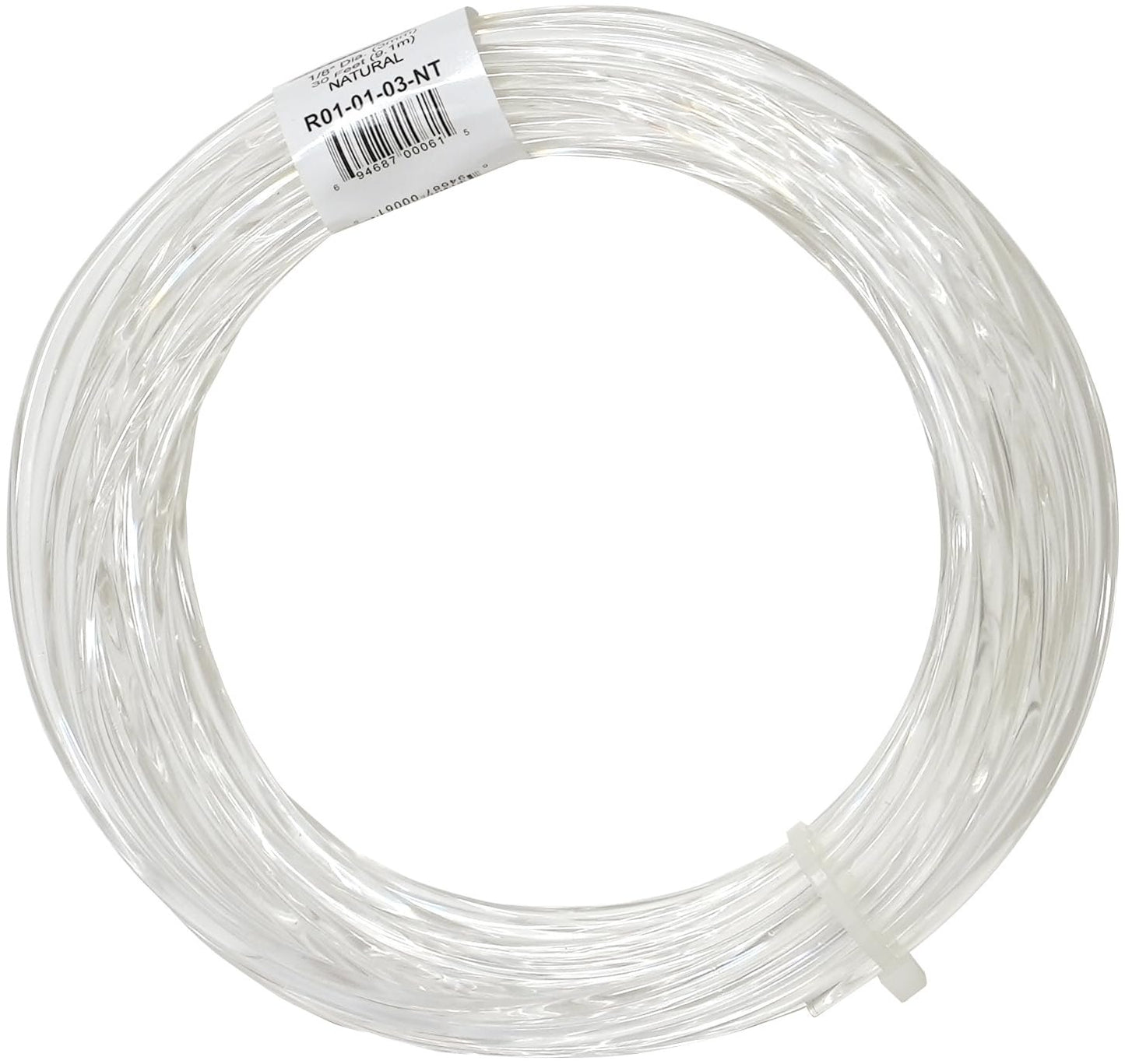 Polyurethane Plastic Welding Rod, 1/8 in. diameter, 30 ft., Natural