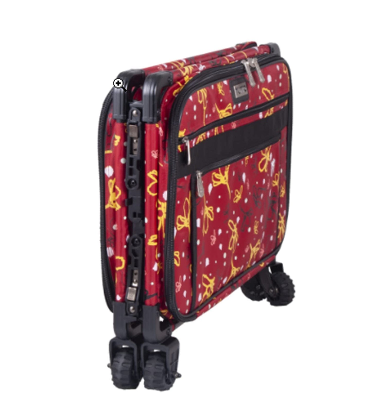 Tutto 20" Medium Sewing fMachine Bag on Wheels in Orange