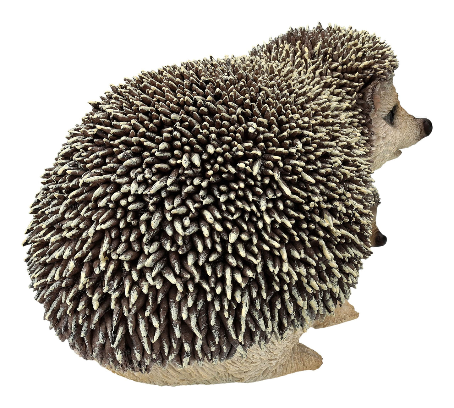 Pacific Trading Mother and Baby Hedgehog Figurine 17 Inch Multicolor