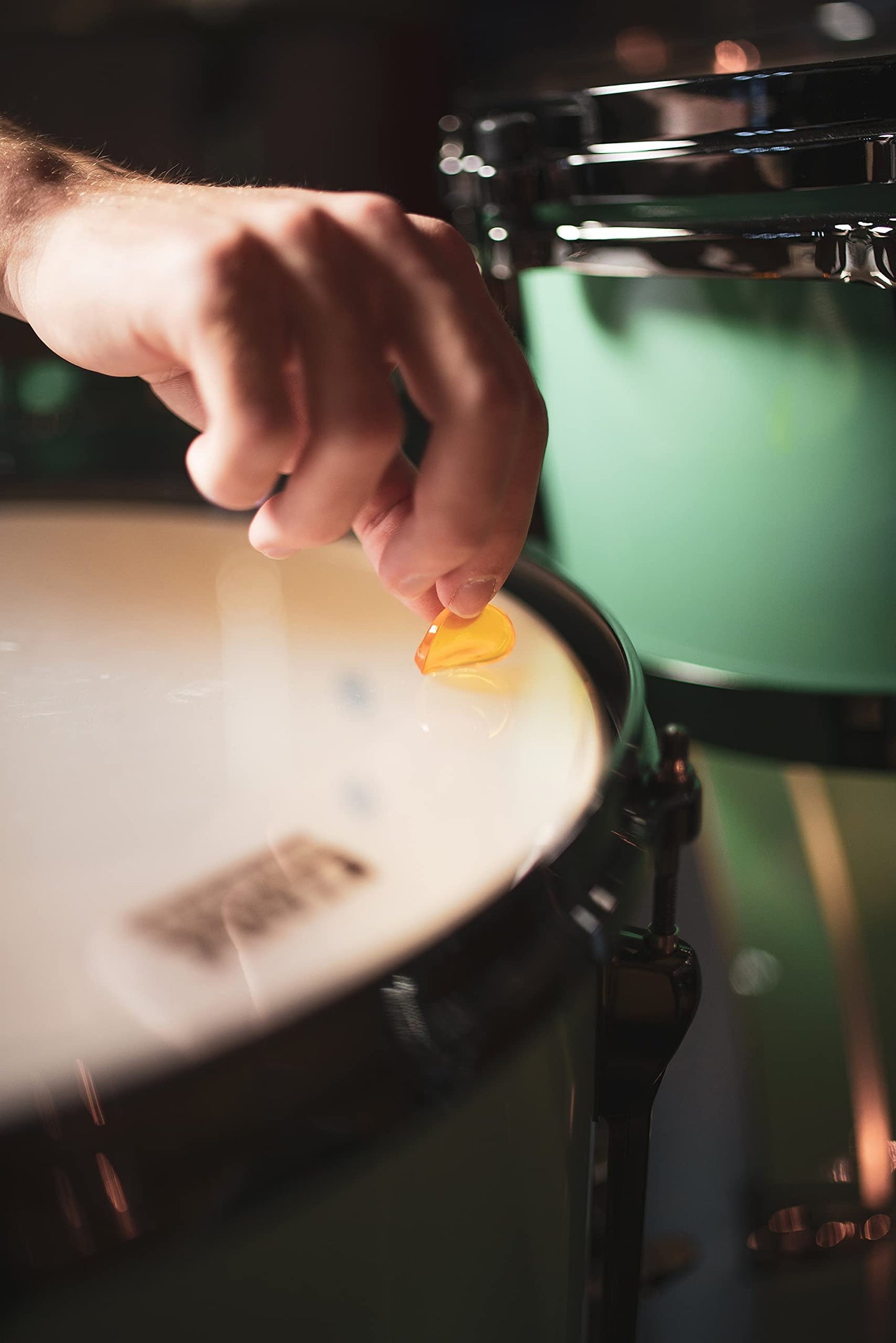 Meinl Cymbals pc Drum Honey Dampening Gel Pads, 12 Piece Assortment with Varying Sizes — Includes Container and Dividers (MDHA)