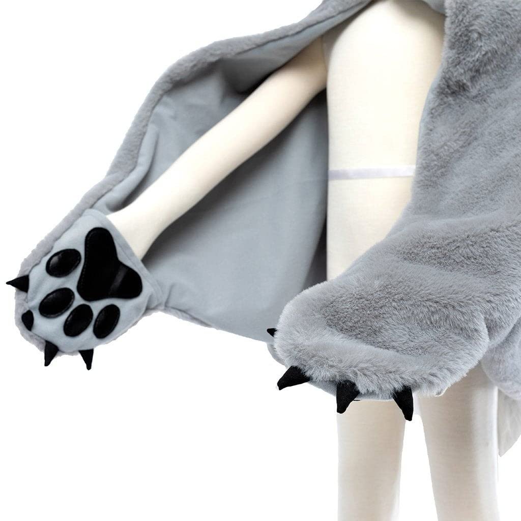 Great Pretenders Woodland Wolf Cape for Kids, Size 4-6 | Wolf-Themed Dress-Up for Imaginative Play
