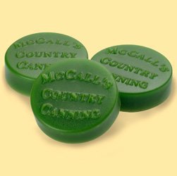 McCall's Country Candles Wax Potpourri Button Set of 6 - Cabin Scents