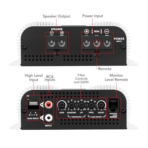 Taramps Bass 400 1 Channel 400 Watts Rms Car Audio Amplifier 2 Ohms
