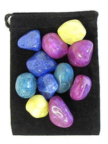 Zentron 1/2 Pound Tumbled Crackled Quartz
