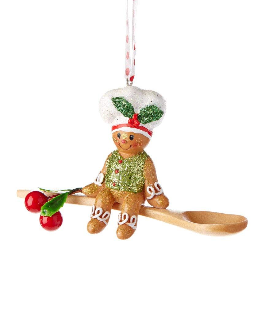 Kurt Adler 4-Inch Gingerbread Baking Tool Ornaments