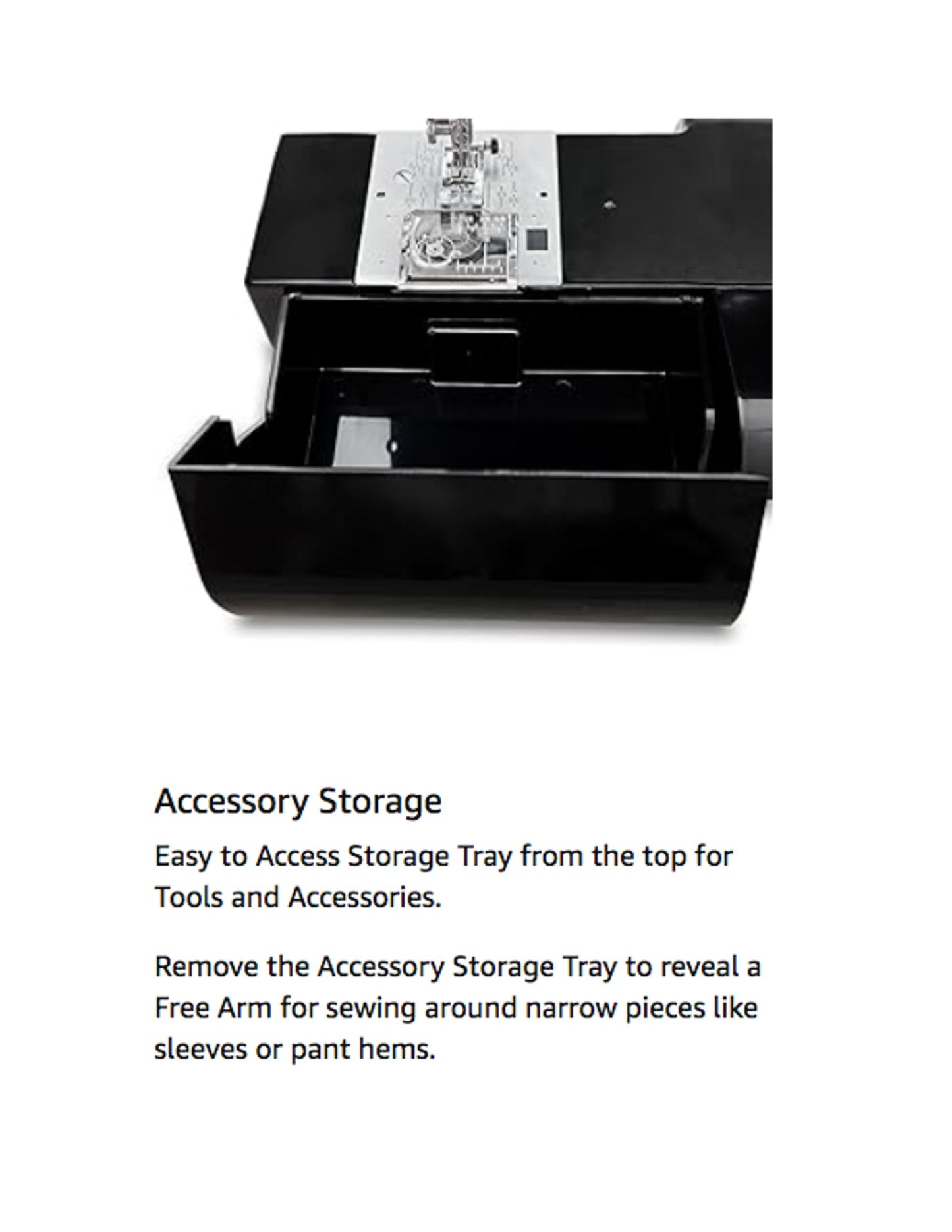 Janome HD-5000 Black Edition Heavy-Duty Sewing Machine with Aluminum Body, 18 Stitches, Free Arm, and Built-In Needle Threader