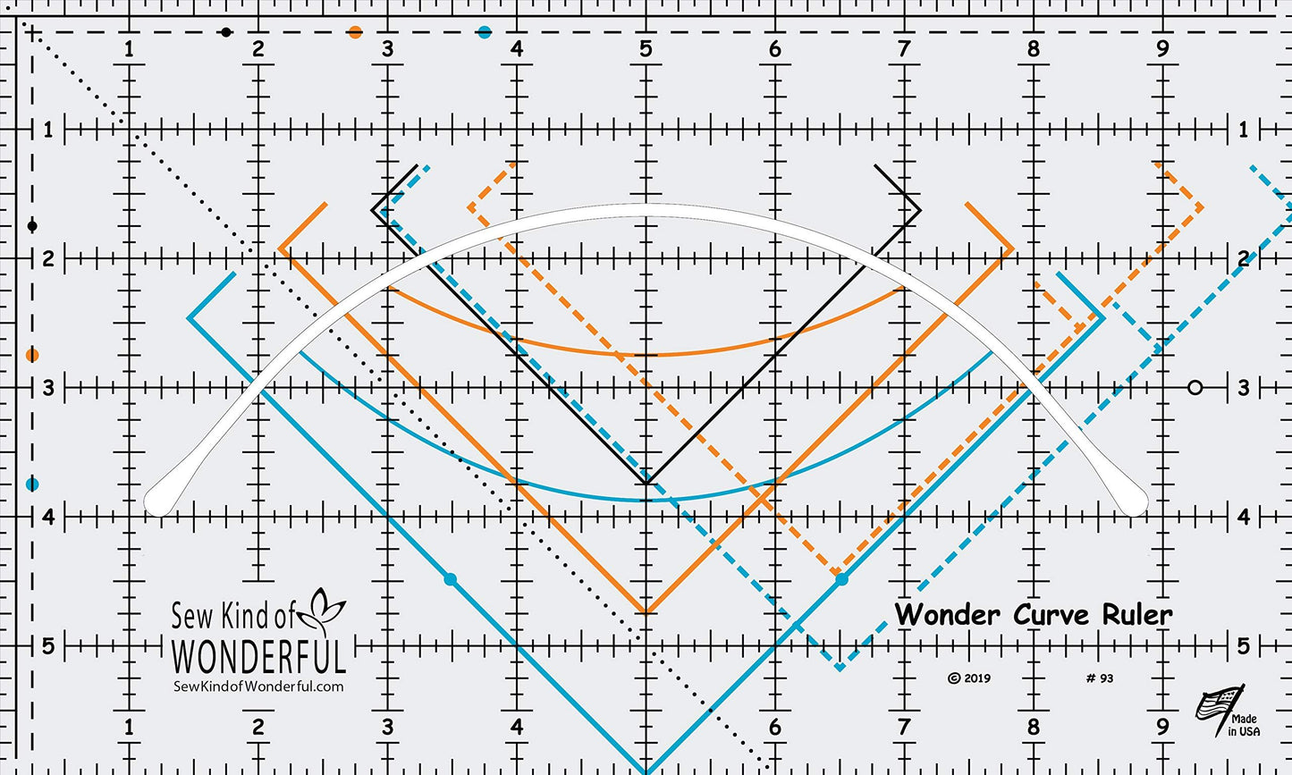 Sew Kind of Wonderful Wonder Curve Ruler