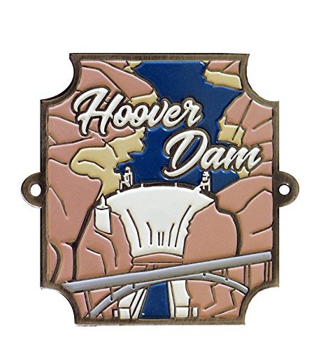 Hoover Dam Hiking Stick Medallion