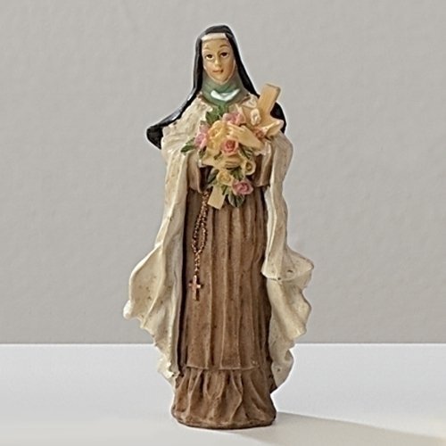 Roman Giftware Inc., Patrons & Protectors, 4" H ST Therese of LISIEUX,Religious, Inspirational, Durable (1x1x4)