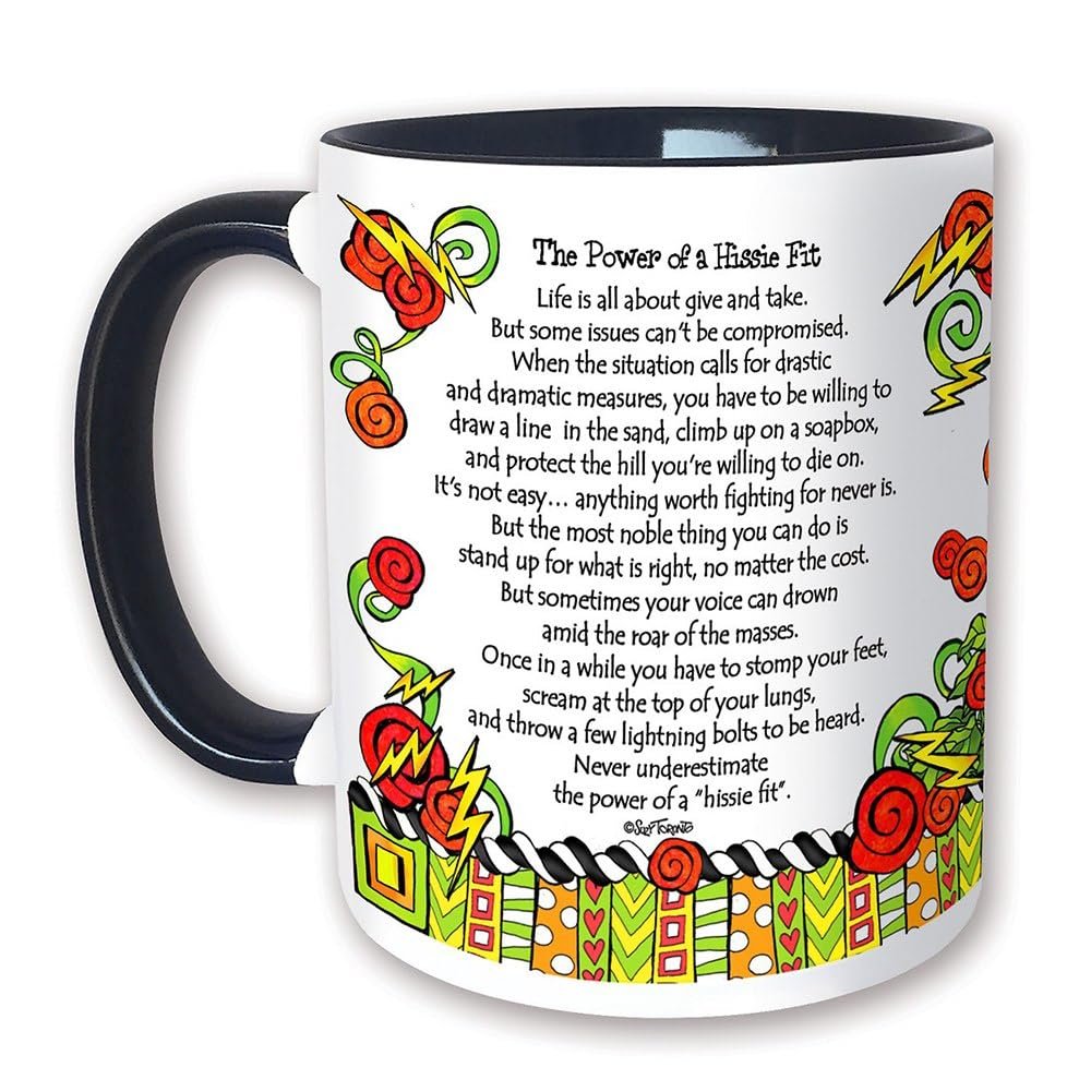 Suzy Toronto Pretending 11 oz Mug, Multicolor