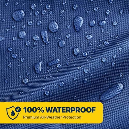 Seal Skin Covers T-Top Boat Cover, Waterproof & Heavy-Duty Cover for Center Console Boats, Fits 26' L & 108" W, UV & Fade Resistant, Secure Fit with Straps for All-Weather Protection