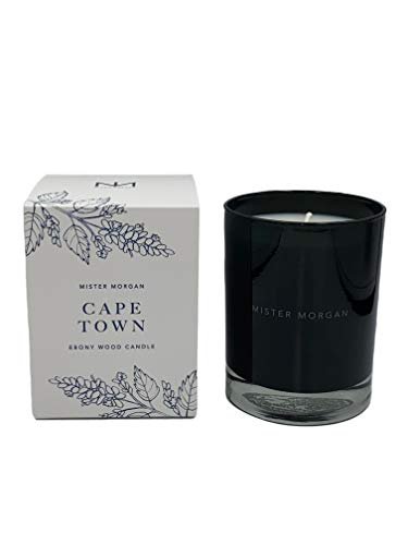 Mister Morgan Cape Town Ebony Wood Candle, 11 Ounces