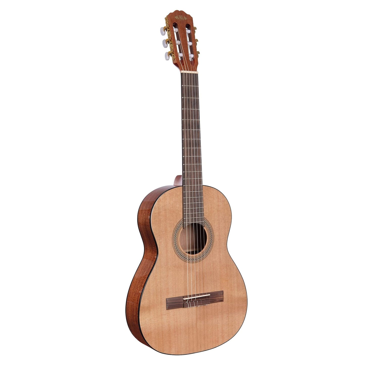 Kala Cedar Top Mahogany Nylon String 3/4 Size Classical Guitar (KA-GTR-NY23) Natural