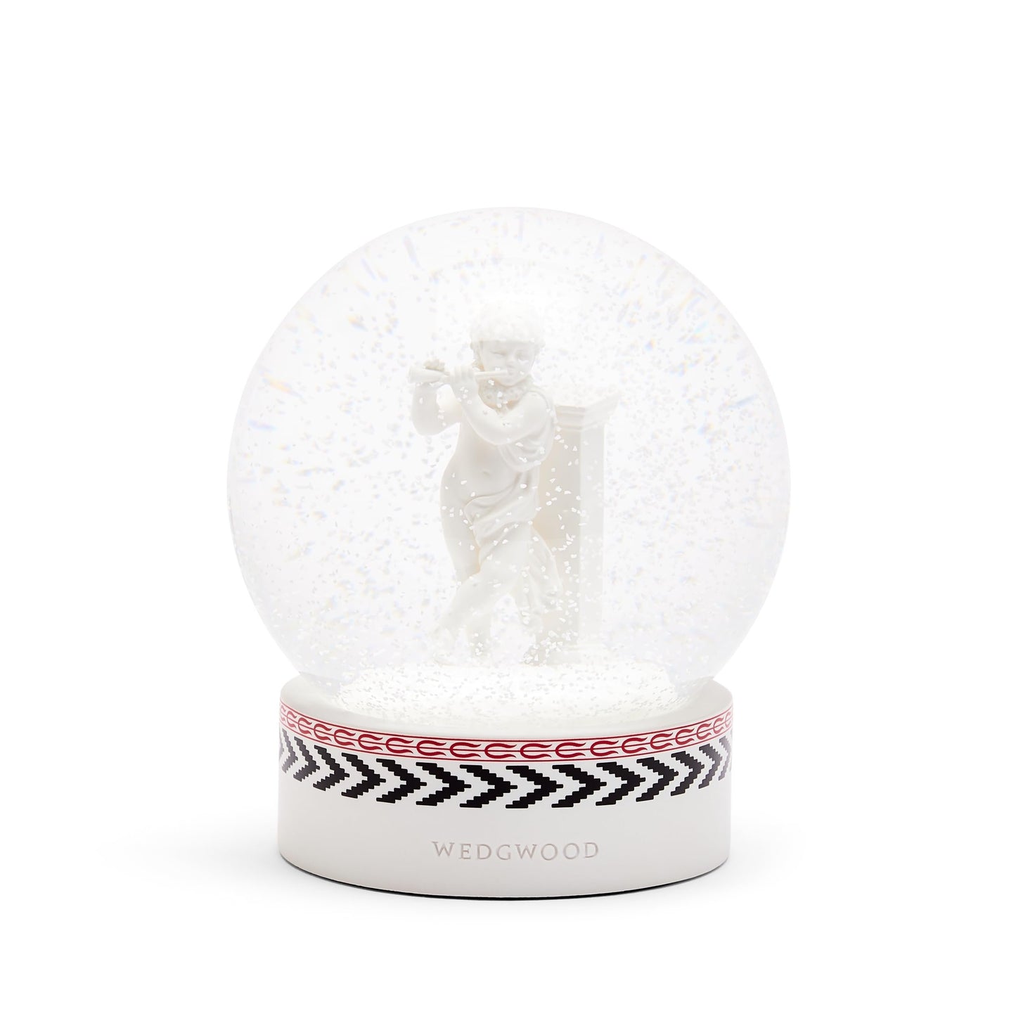 Wedgwood Christmas Cherub Snow Globe