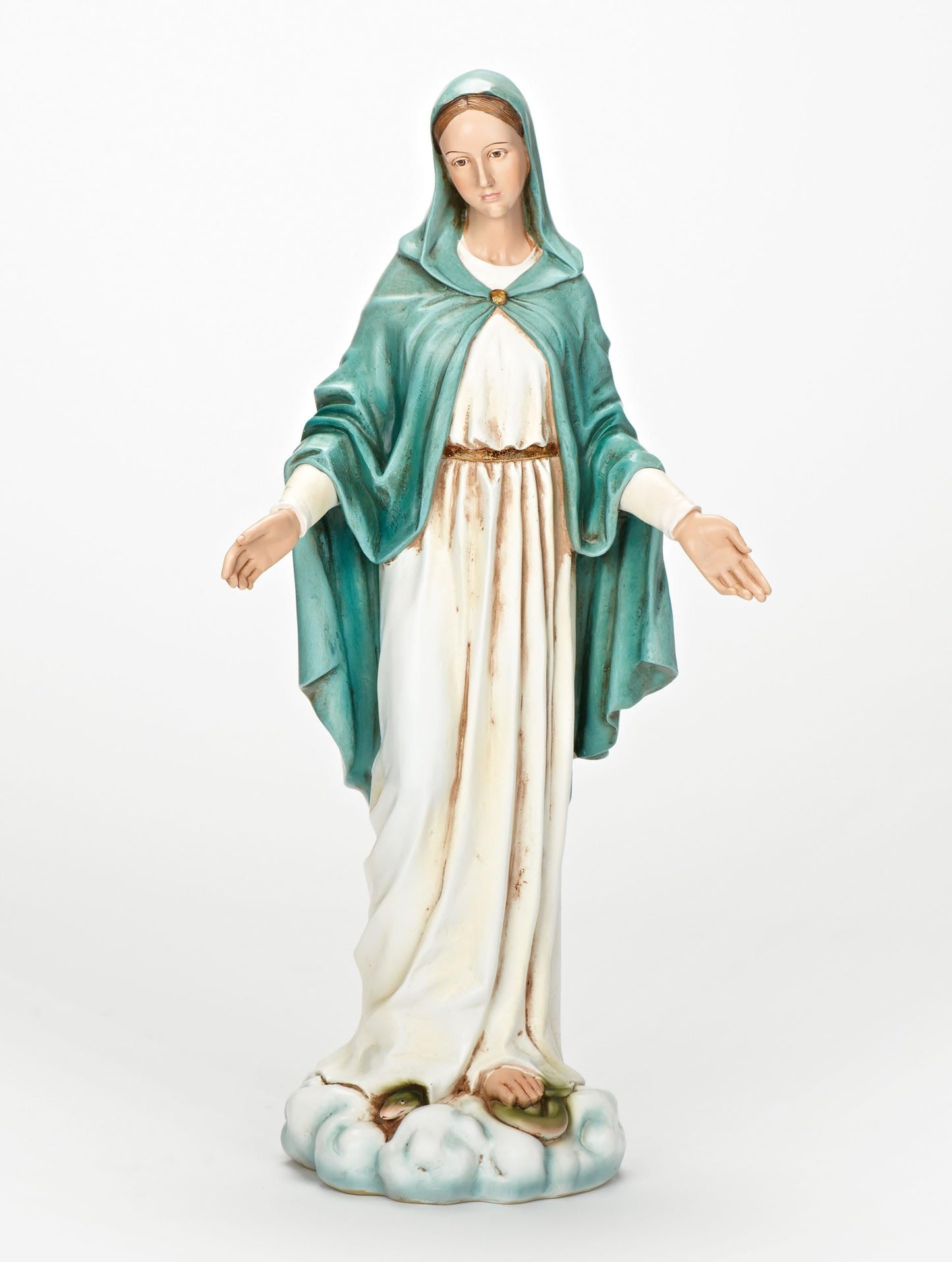 Roman oseph's Studio 23.5-Inch Our Lady of Grace Statue – Renaissance Collection, Catholic Home Decor, Virgin Mary Figurine, Religious Gift