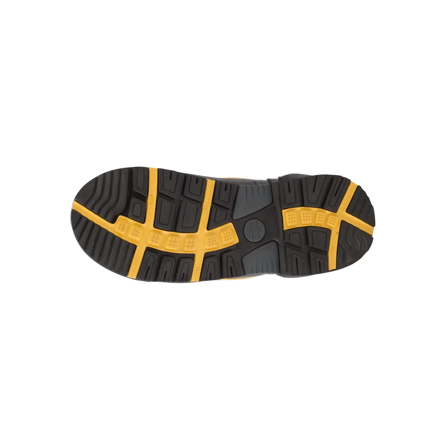 Dryshod Unisex Steel-Toe Max Hi Work Boots | Slip Resistant | Waterproof | Rubber | Black/Yellow