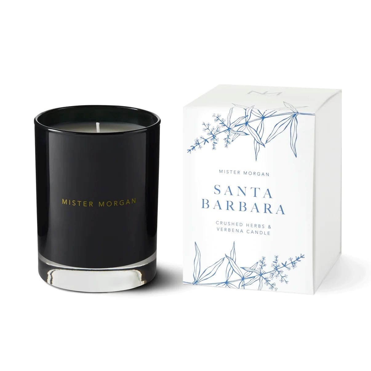 Niven Morgan, Santa Barbara, Crushed Herb and Verbena Candle, 11 Ounces