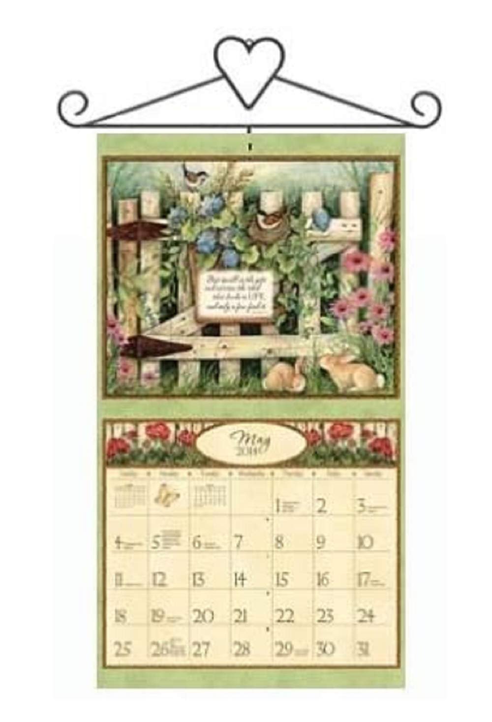 Heart Calendar Holder