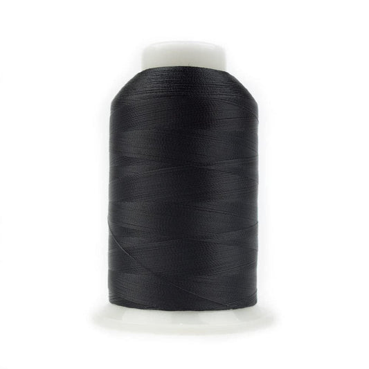 WonderFil Specialty Threads DecoBob Black, 2-ply Cottonized Polyester, 80wt
