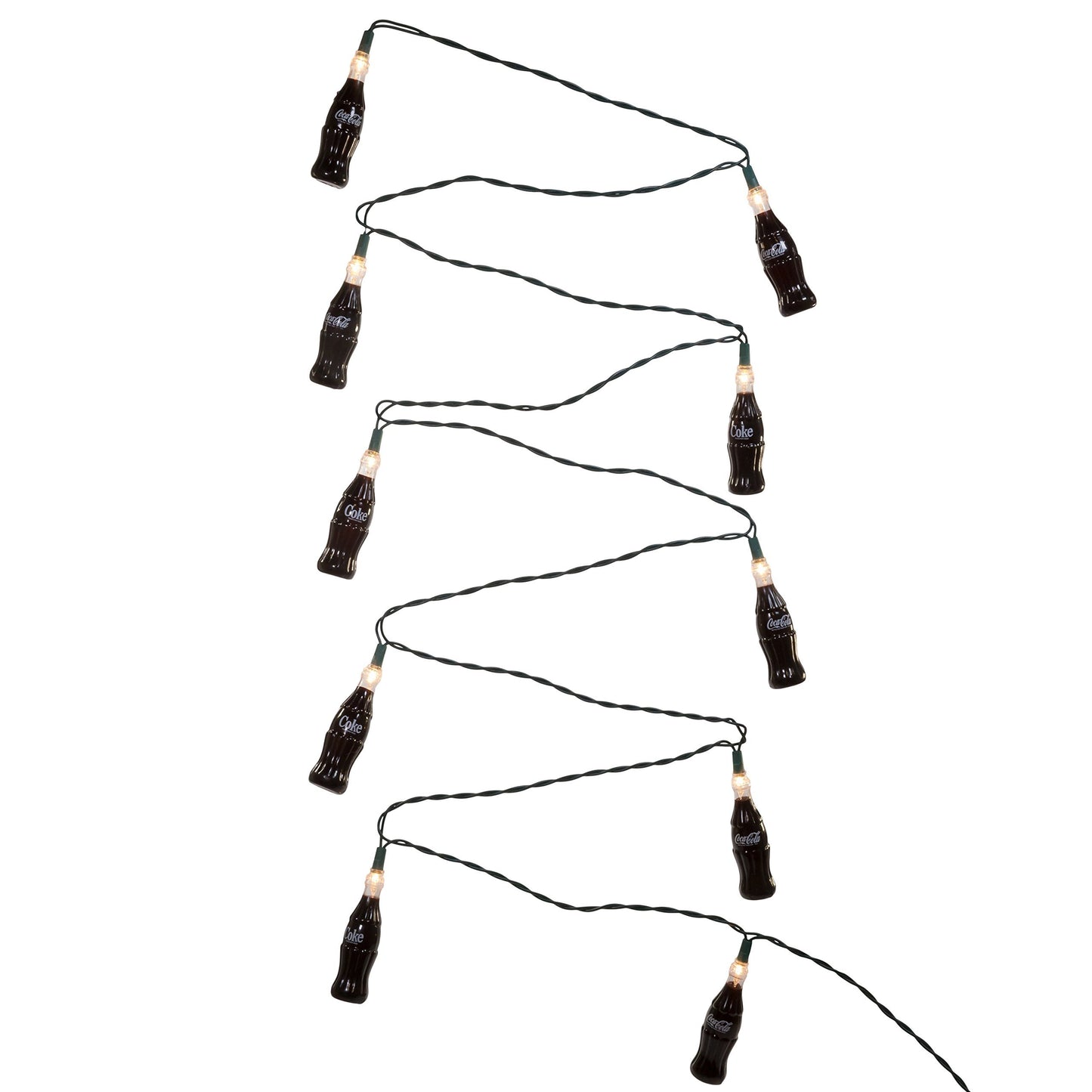 Kurt Adler CC5801 Coke Bottle Light Set, 10 Light