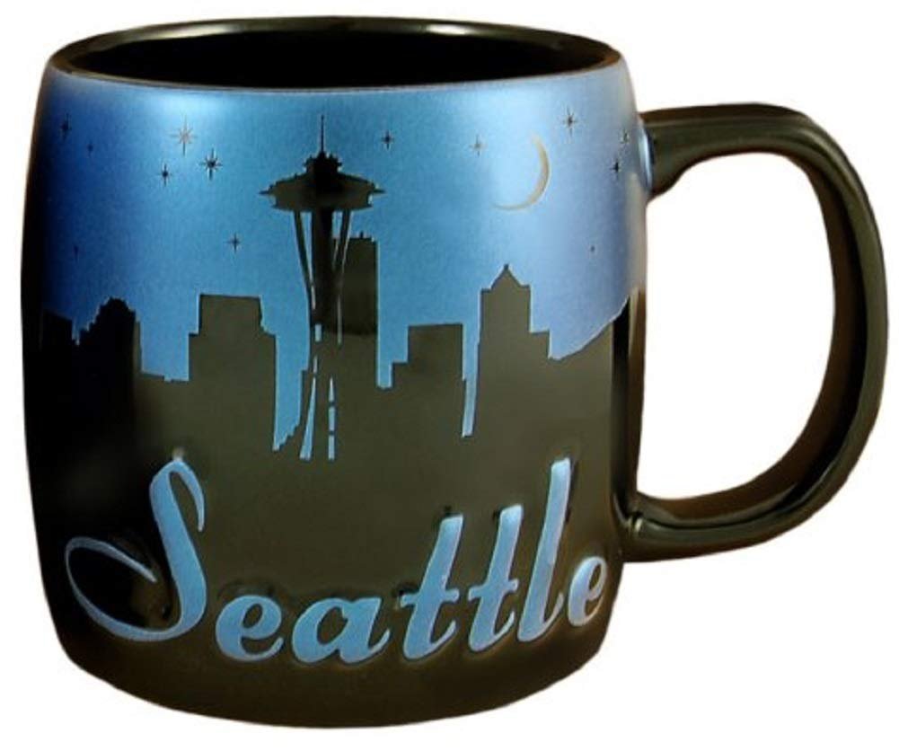 Americaware Seattle 22oz. Night Sky Coffee Mug