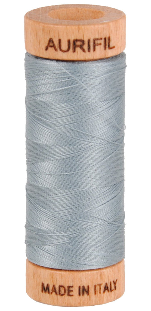 Aurifil 80wt Egyptian Cotton Thread, 306 Yards (280 Meters)