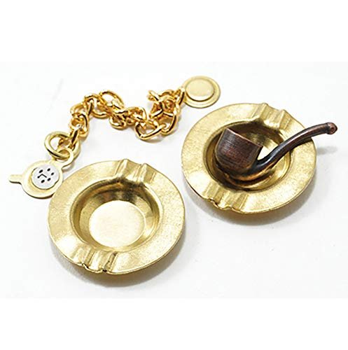 International Miniatures by Classics Dollhouse Miniature Old Fashioned Smoking Set