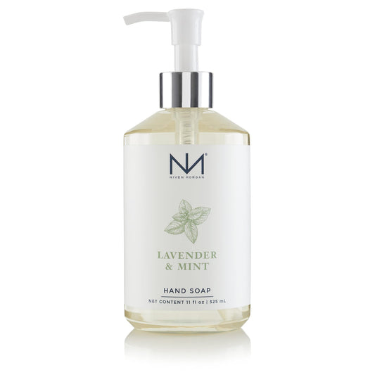 Niven Morgan Lavender & Mint Hand Soap 11 oz