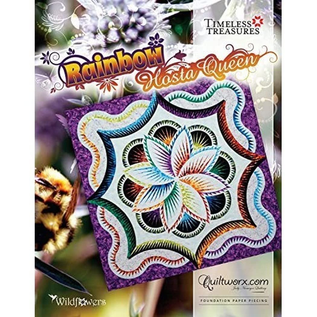 Quiltworx Rainbow Hosta Queen Pattern