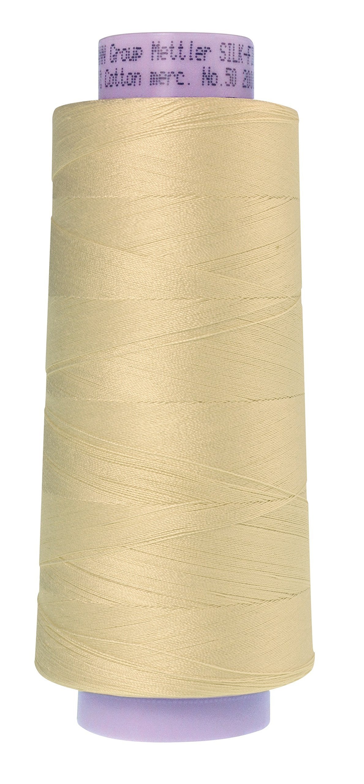 Mettler Silk-Finish Cotton Thread, 2000 yd/1829m, Antique White