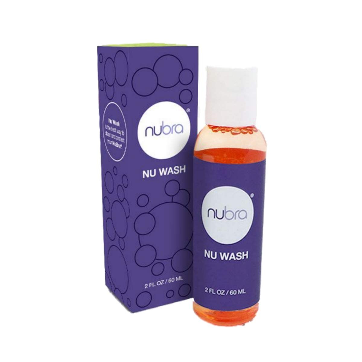 Nu Wash N112 Nubra Cleanser by Bragel for Silicone Adhesive Bras - 2 FL OZ / 60 ML