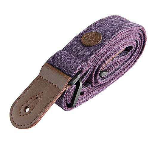 Kala Sonoma Coast Series Vista Point Purple Ukulele Strap (K-Dstp-Pl)