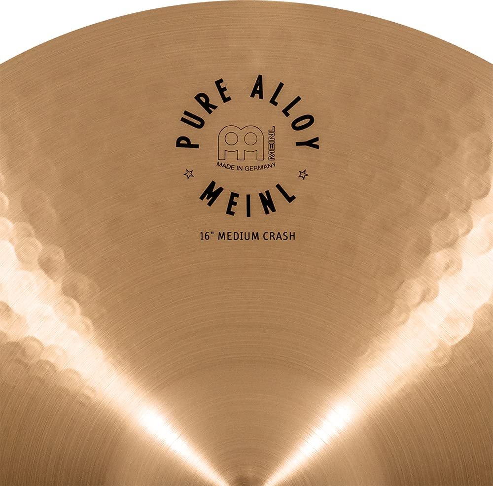 Meinl Medium Crash Cymbal Pure Alloy Traditional Crash Cymbal