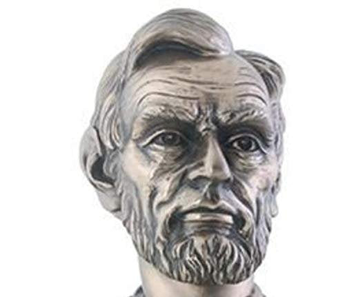 President Abraham Lincoln Resin Standing Bust Figurine, 9 Inch