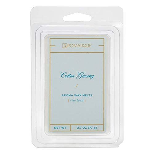Aromatique Cotton Ginseng Wax Melt Cubes 2.7 oz 77g