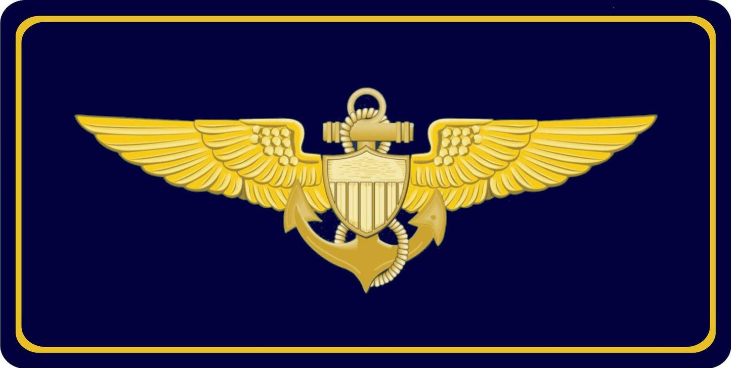 Naval Aviator Photo License Plate