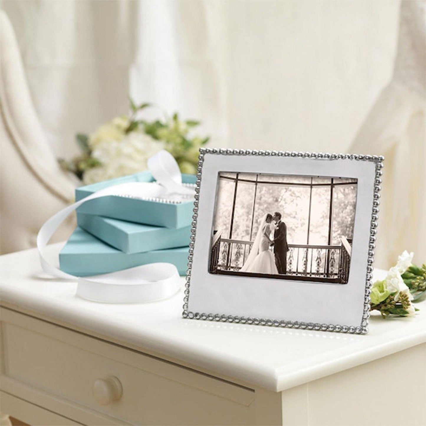 MARIPOSA Best Day Ever Beaded 5x7 Frame