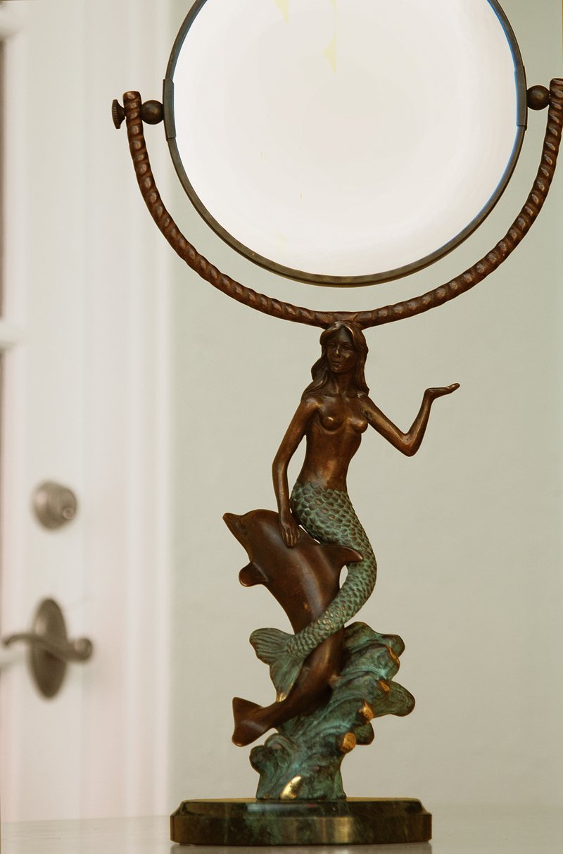 SPI Home Mermaid Dolphin Mirror