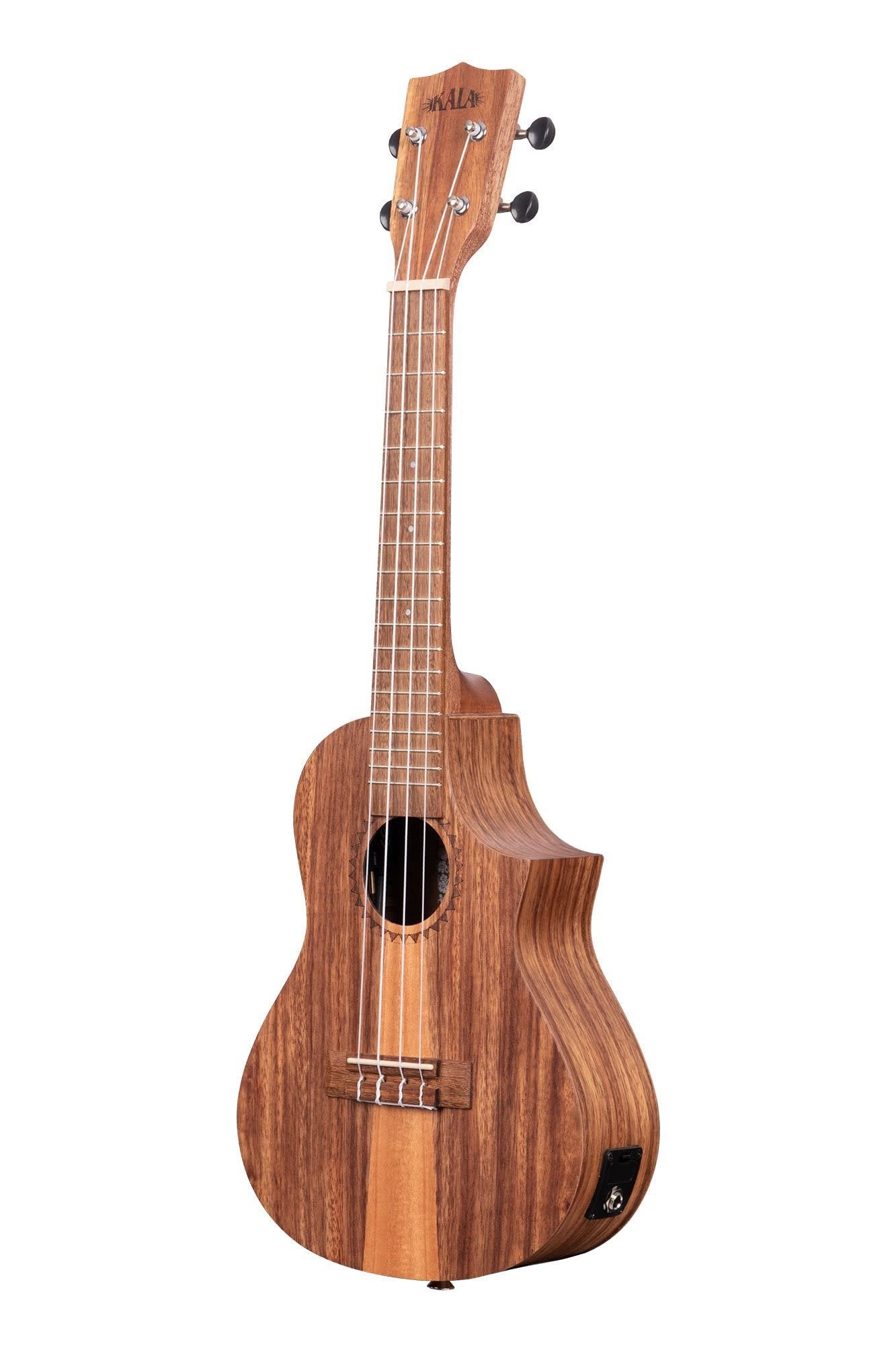 Kala Brand Music Co., 4-String Ukulele, Natural, Concert (KA-TK-C-CE)