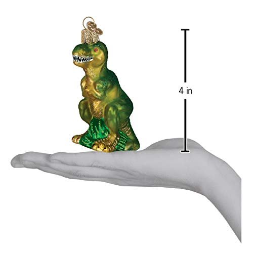 Old World Christmas Ornaments: Dinosaurs Glass Blown Ornaments for Christmas Tree