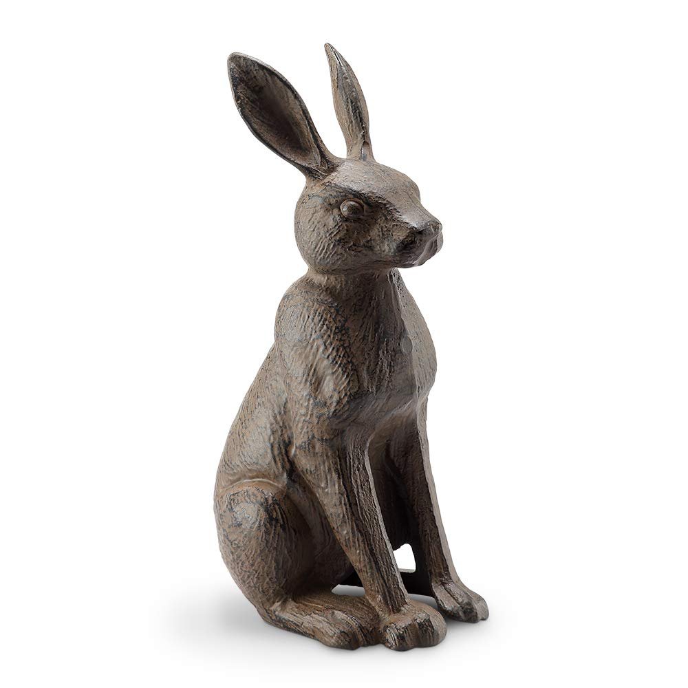 SPI Good Listener Cast Iron Rabbit Sculpture