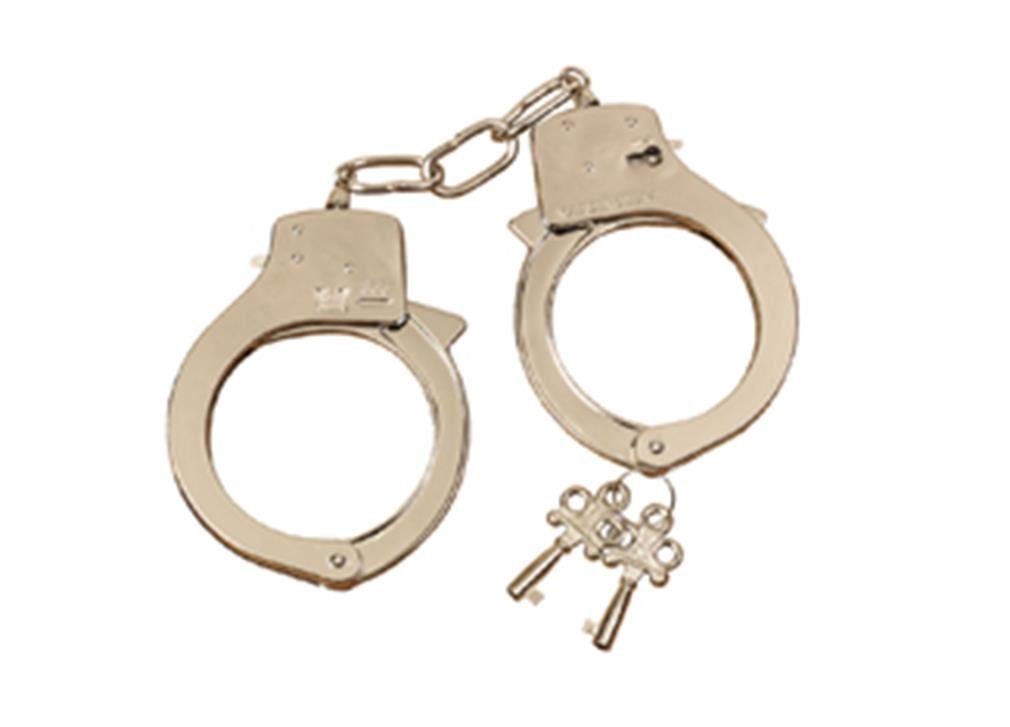 Morris Costumes Handcuffs Metal