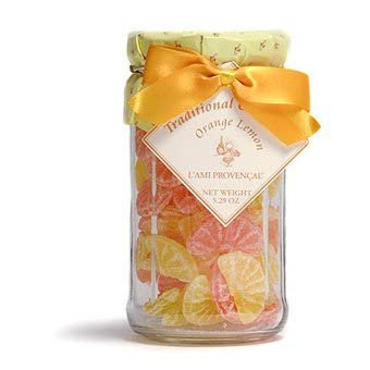 Mixed Citrus Fruit Old Fashion French Hard Candy L'Ami Provencal Hard Candy 5.3oz