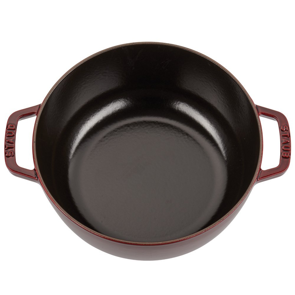 Staub Essential French Round 3.75Qt. Black