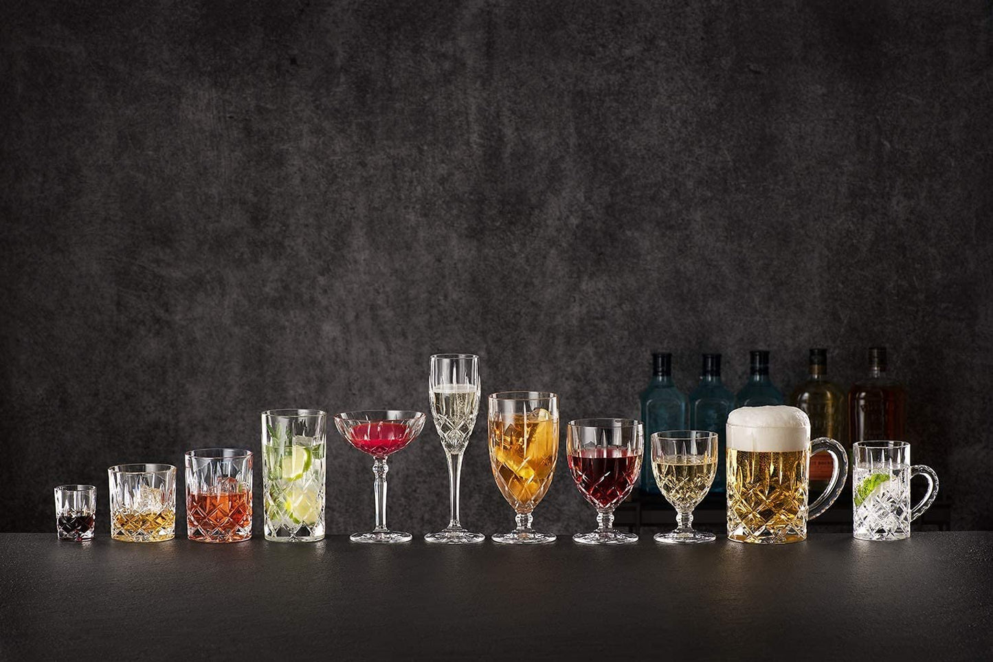 Nachtmann Noblesse Collection Cocktail Coupe Glasses, set of 2, Clear Crystal Glass with Stem, Perfect for Drinking Champagne, Sweet Wine, Martini, and Cosmopolitan, dishwasher safe